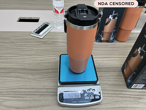 Кейс 1 (OEM / White Label): термокружка, зважування товарного взірця